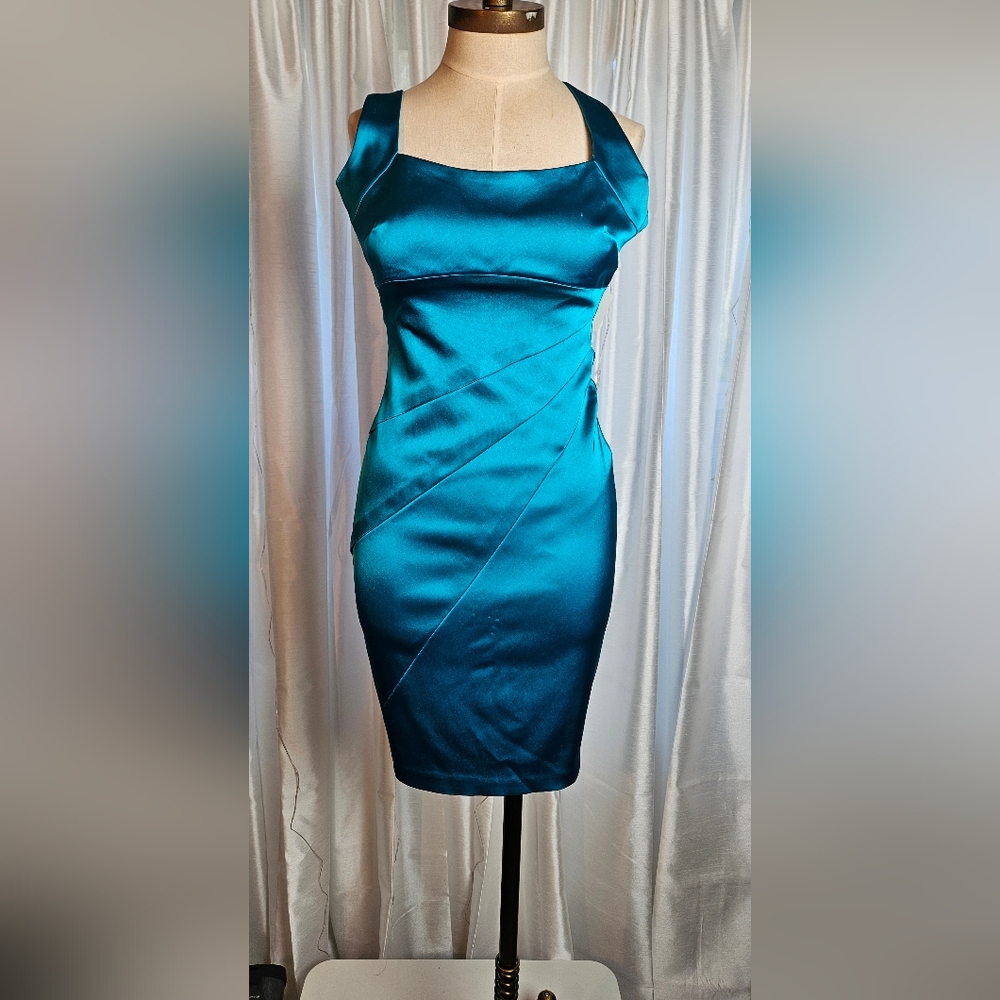 Cache Blue Sheath Dress